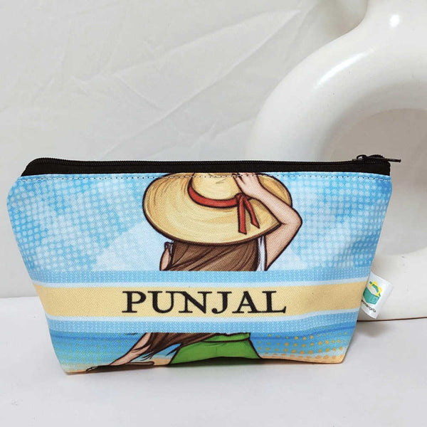 Personalised Girl Printed Kids Pouch